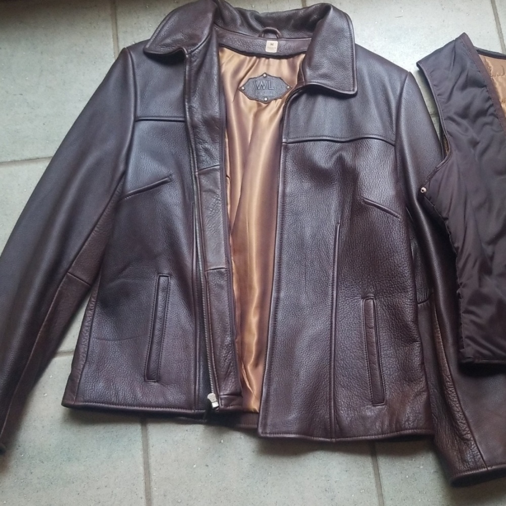 Medium Wilsons brown Leather jacket